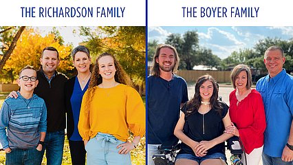 The Richardson and Boyer families