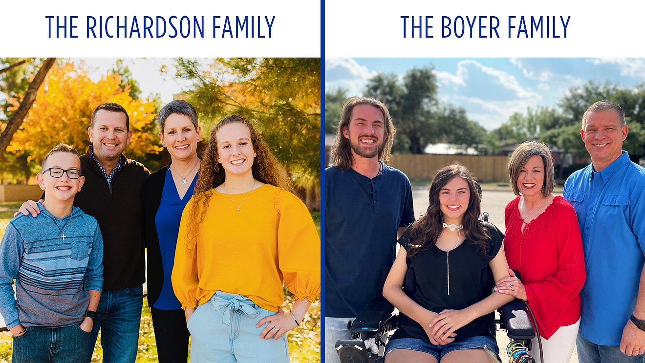 The Richardson and Boyer families