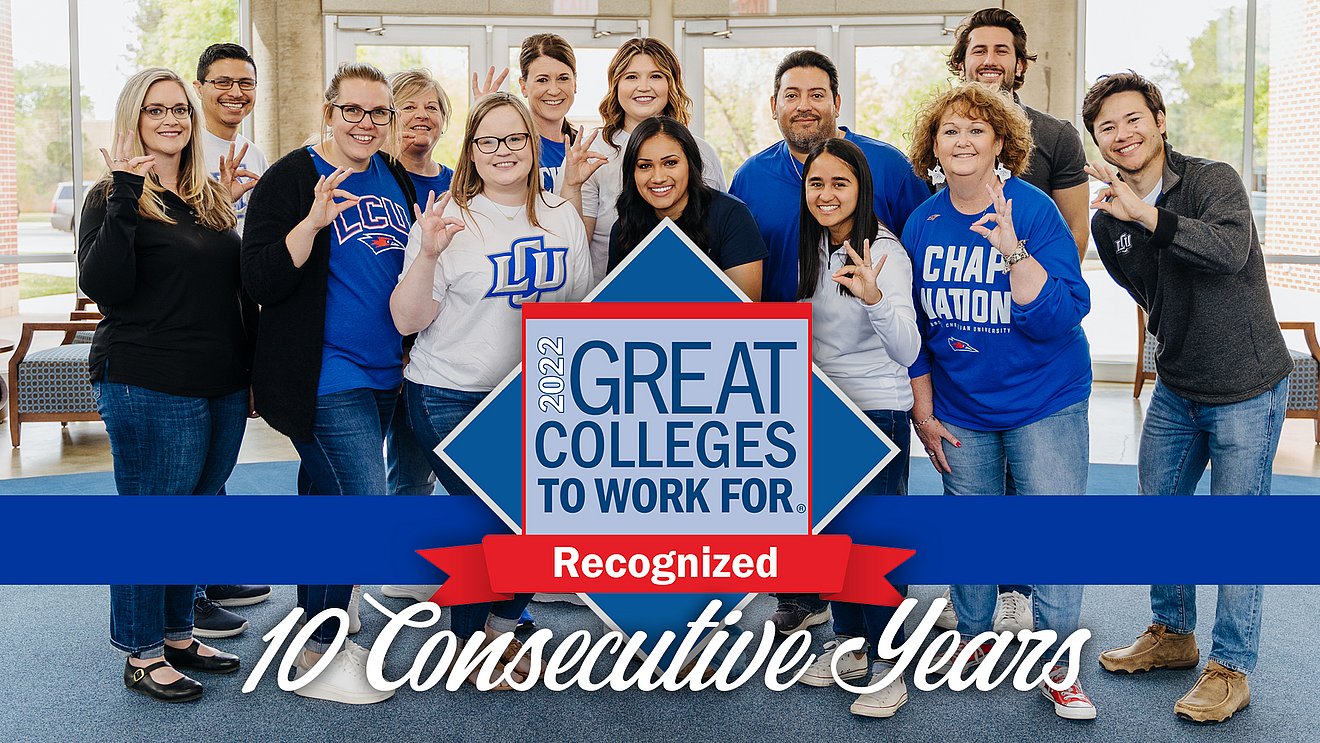 Great Colleges to Work For — 10 Consecutive Years