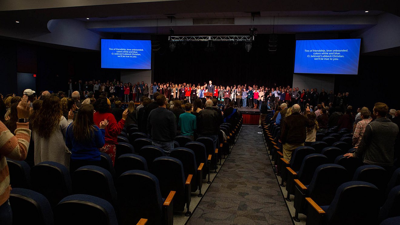 LCU Alumni in Homecoming Chapel