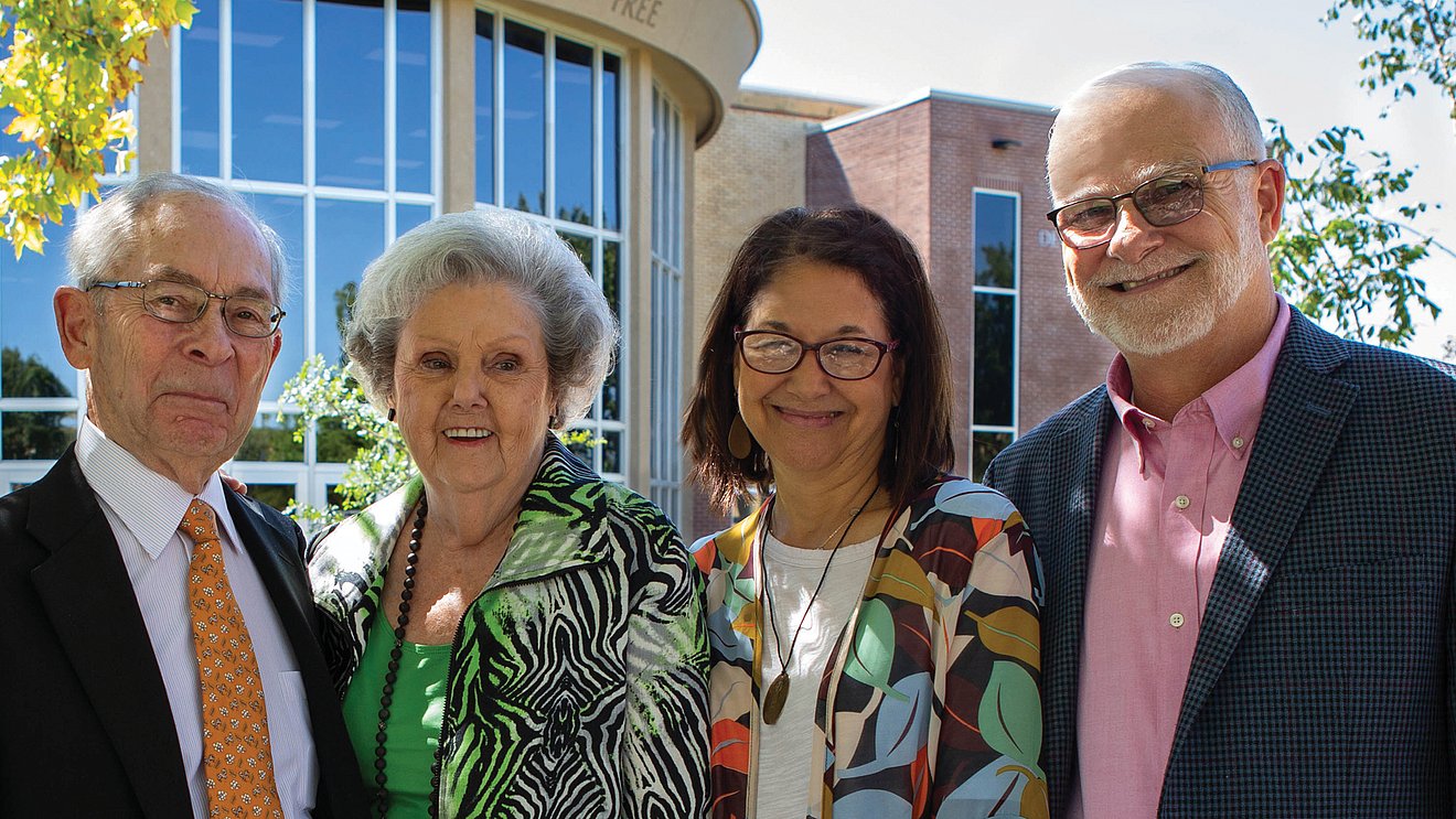 Alfred & Patricia Smith with Drs. Jesse and JoAnn Long