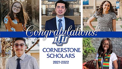 Congratulations to the 2021 Cornerstone Scholars