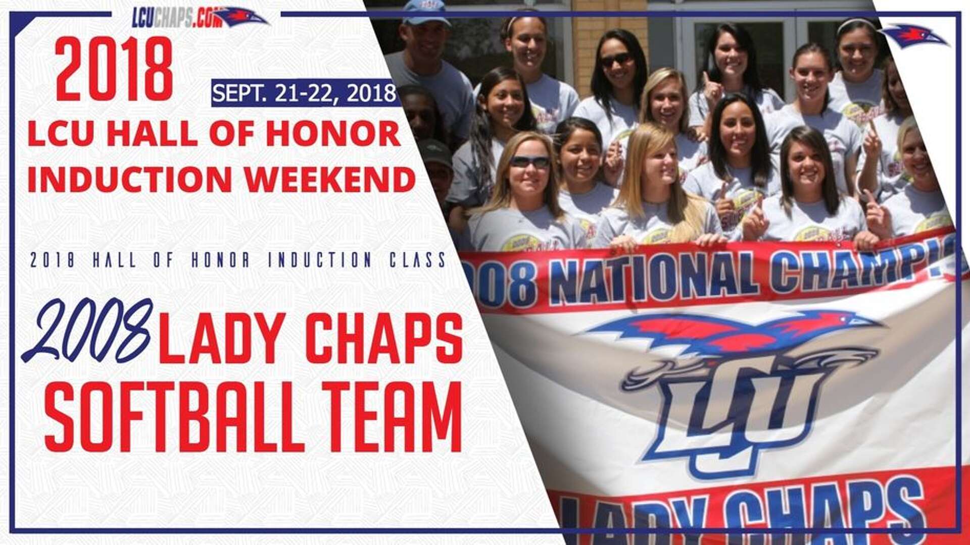 2008 Lady Chaps Softball Team Group photo