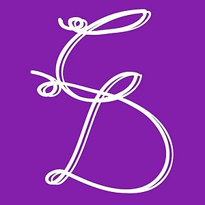 Christliche Damen Logo on Purple