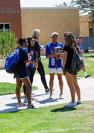 Group of Students Outside