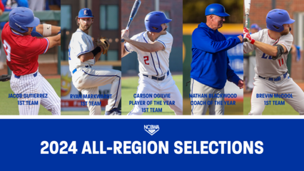 LCU Baseball regional award winners