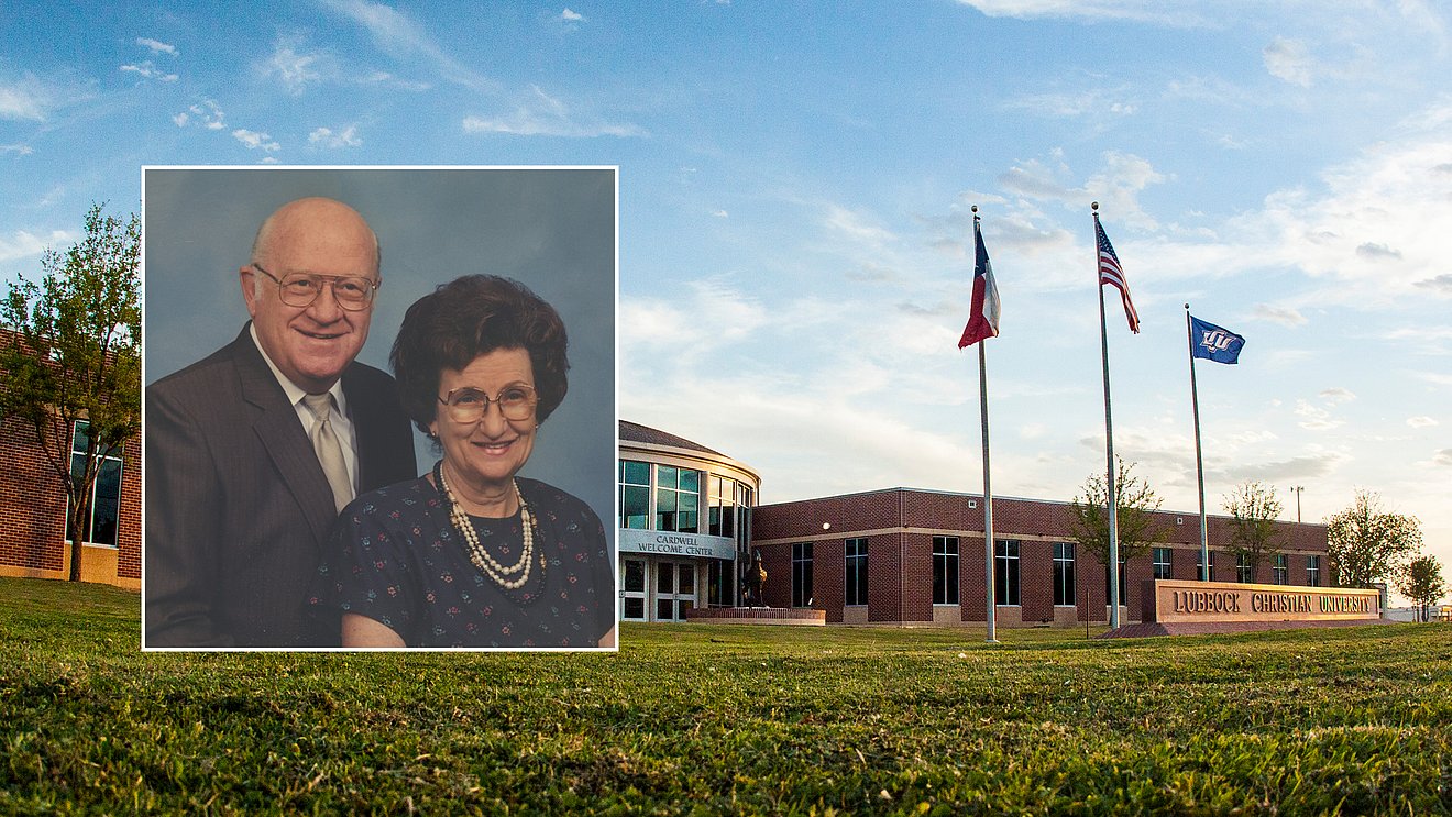 The Croziers in front of LCU