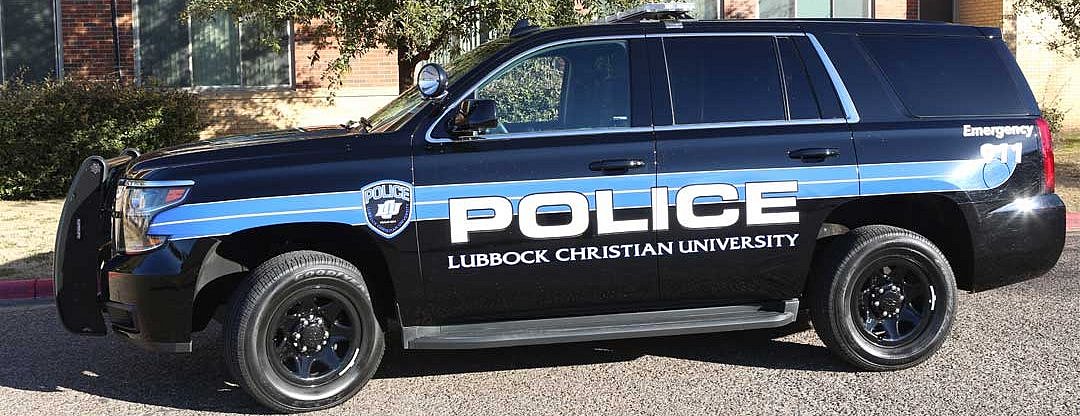 LCU Police vehicle