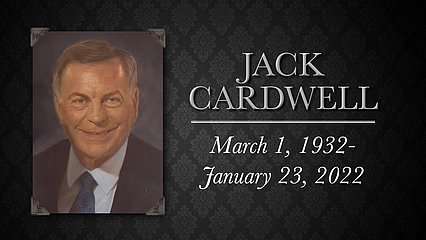 Jack Cardwell — March 1, 1932 - January 23, 2022