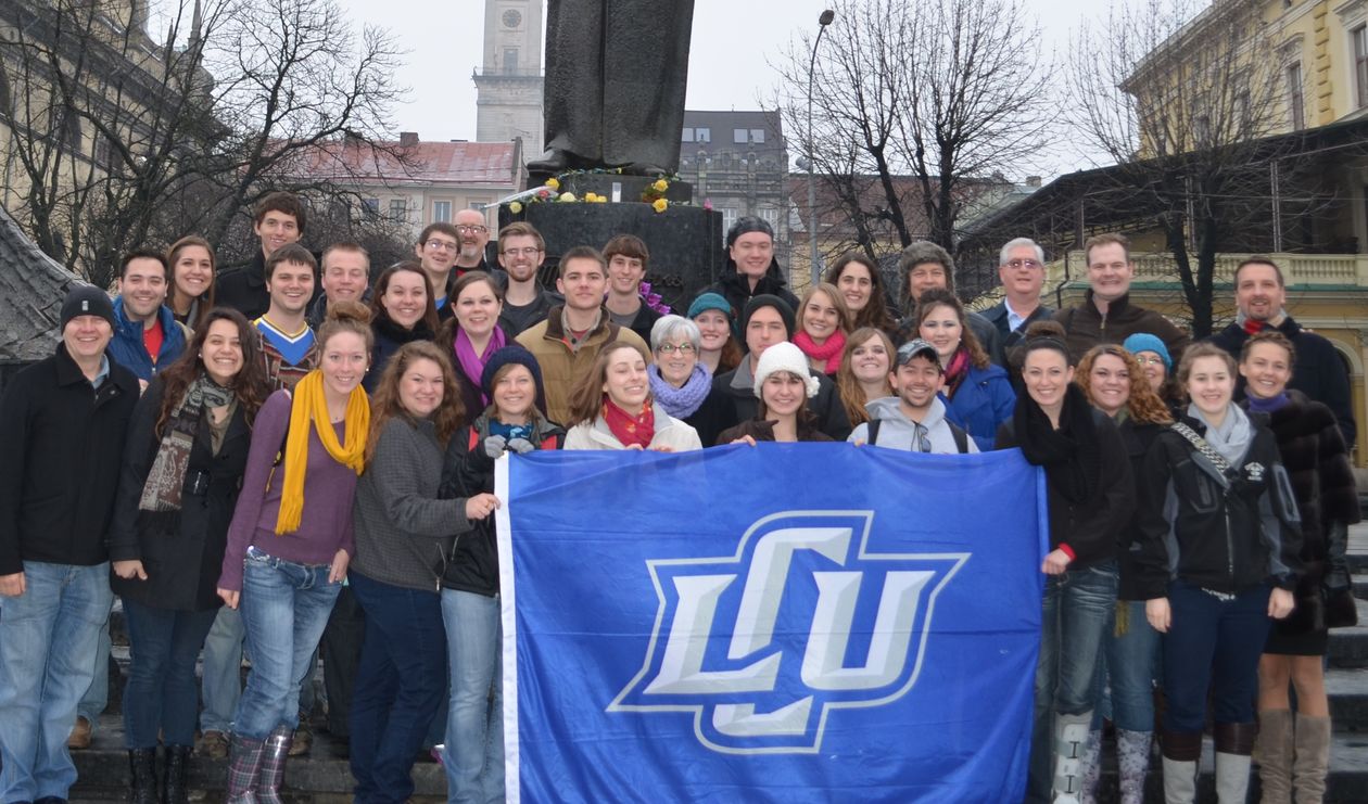 Choir Group Photo in Ukraine