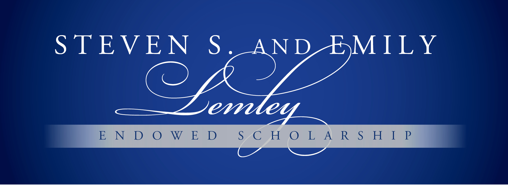 Steven and Emily Scholarship Banner
