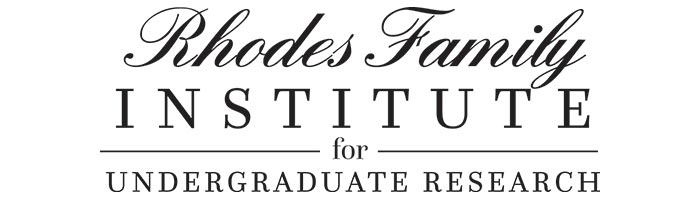 Rhodes Family Institute for Undergraduate Research Logo